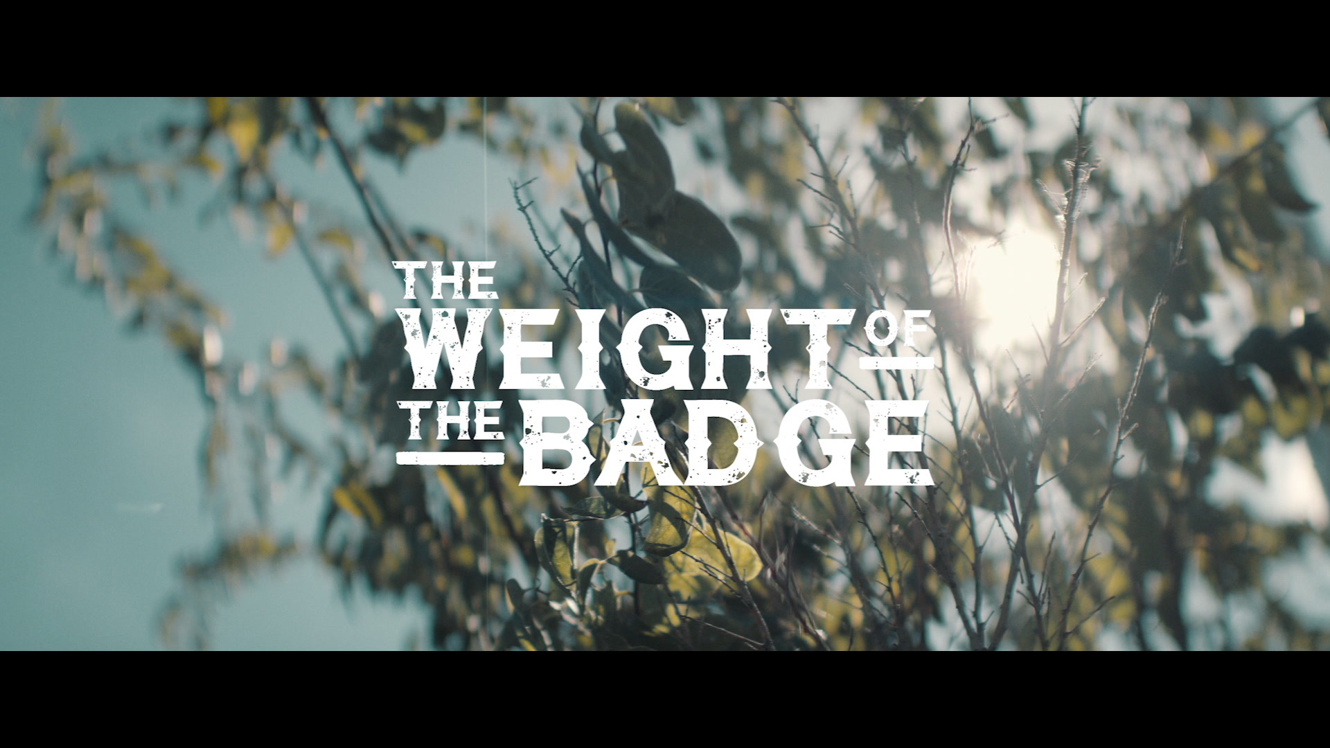 The Weight Of The Badge