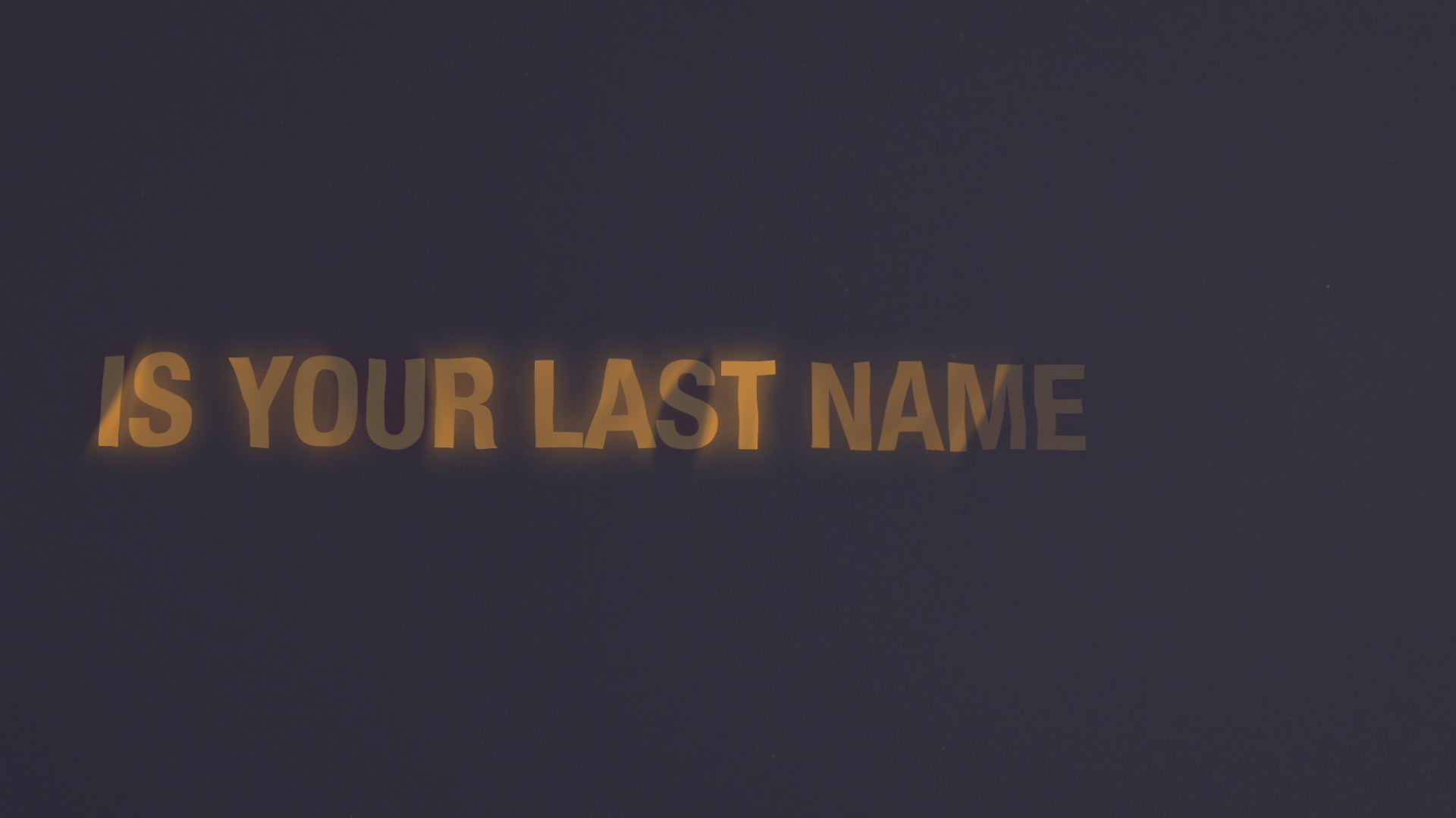 Last Name